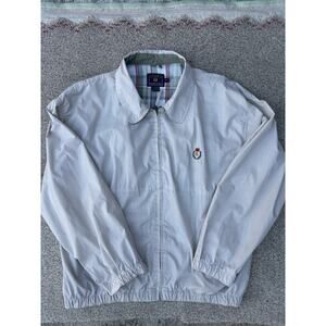 Vintage Ralph Lauren Chaps Harington Bomber Jacket Full Zip Jacket Mens Size XXL